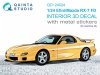 Quinta Studio QD+24024 Efini-Mazda RX-7FD 3D-Printed & coloured Interior on decal paper (Aoshima) 1/24